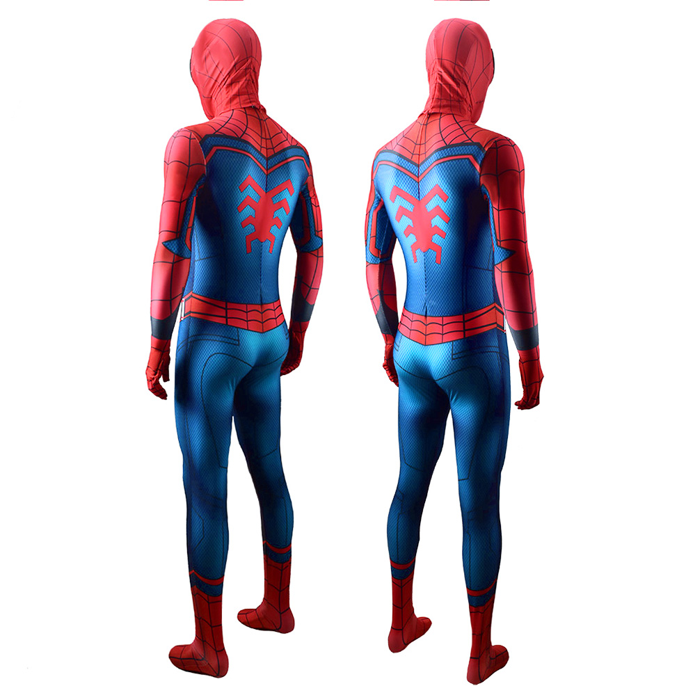 Spider Man Battlesuit Halloween superhjälte kostym underverk cosplay ...